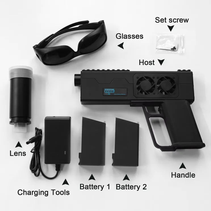Portable Hand‑Assembled Handheld Laser Device