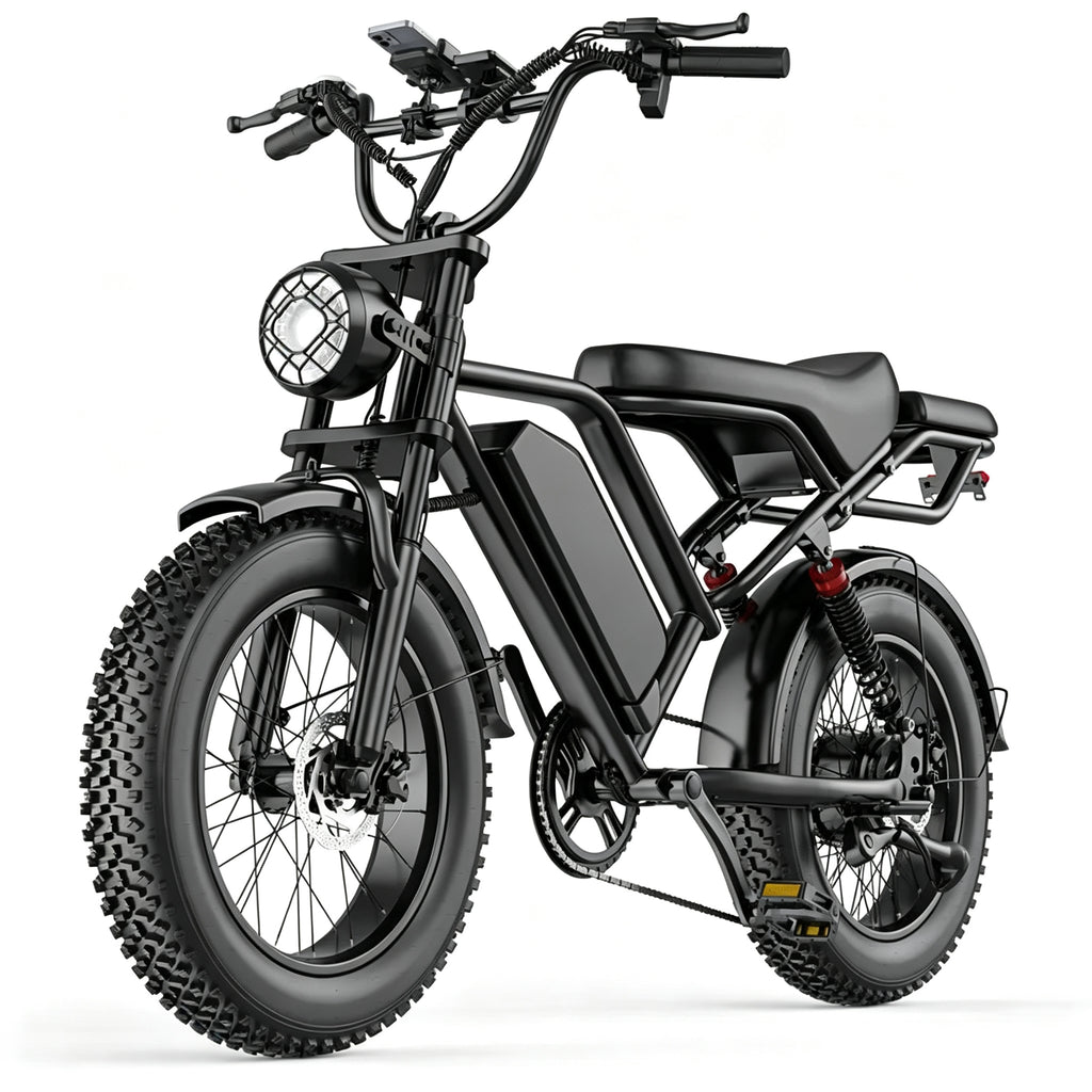 1500W Off-Road Electric Bike | 31MPH & 70 Miles Max Range