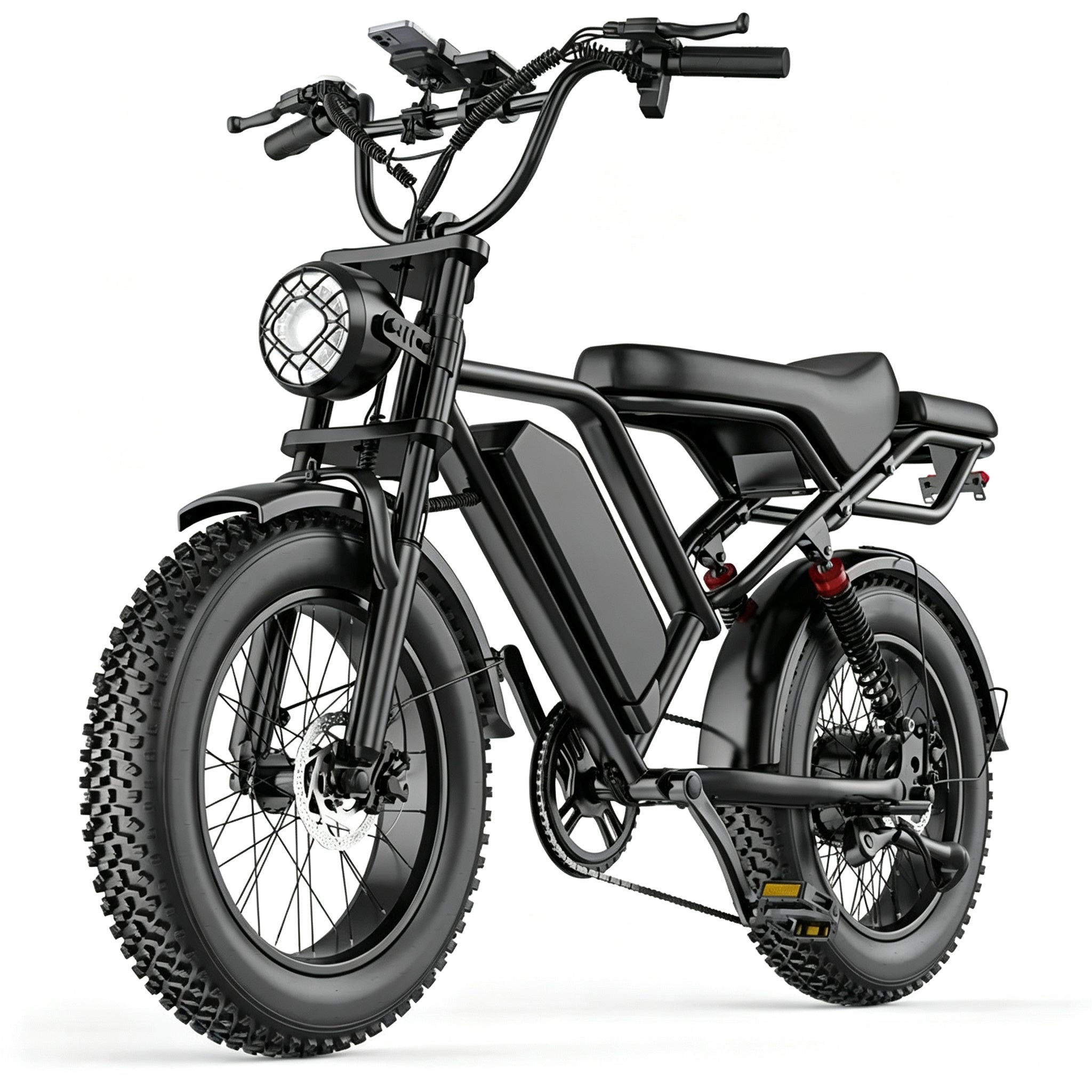 1500W Off-Road Electric Bike | 31MPH & 70 Miles Max Range