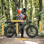 1500W Off-Road Electric Bike | 31MPH & 70 Miles Max Range