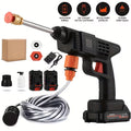 Cordless Portable Pressure Washer with 2 Batteries, 3000PSI Cordless Power Washer, 24V Battery Jet Wash for Car Garden Home Patio Driveways, 5.03meter Hose Included